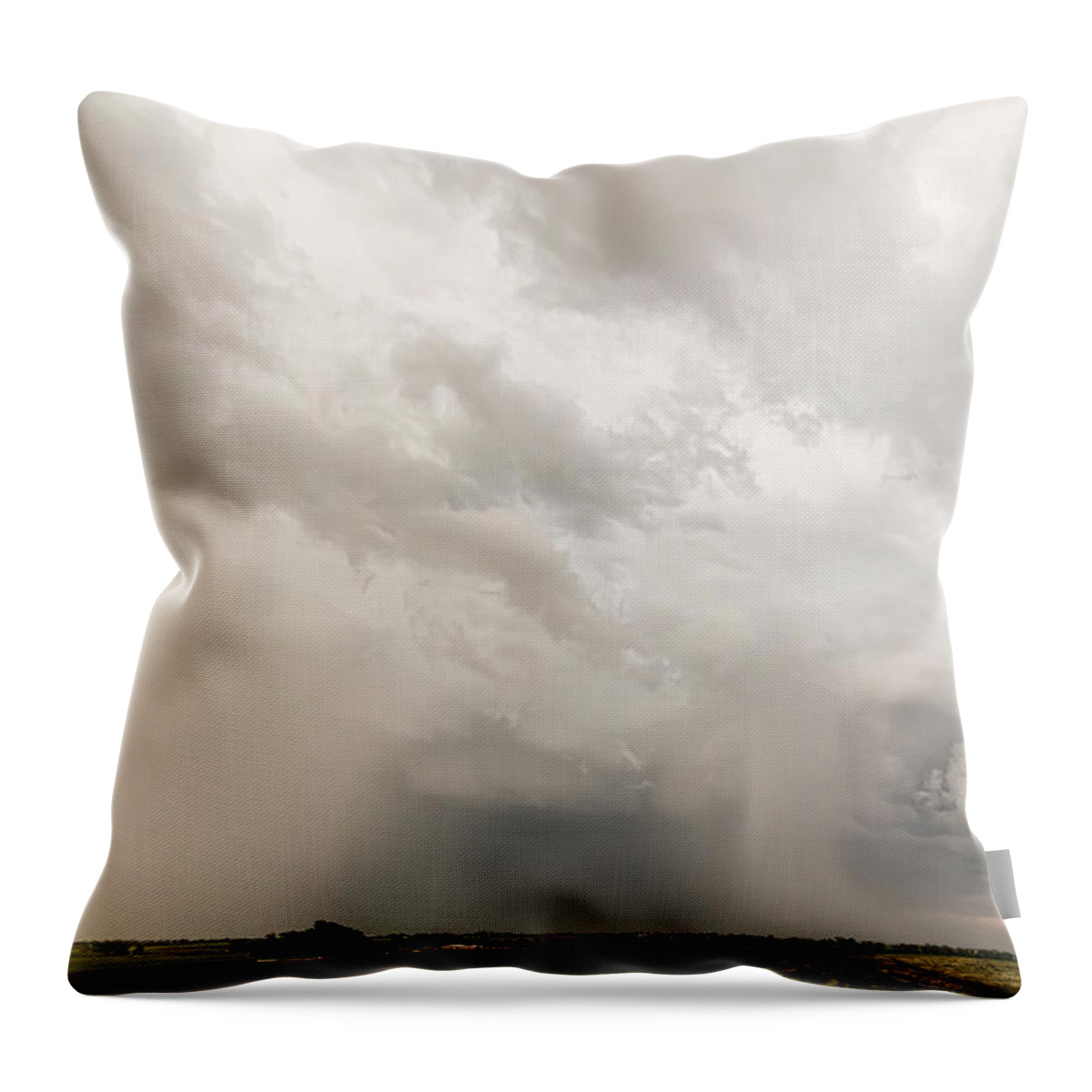 Storm Throw Pillow featuring the photograph Colorado Stormin by James BO Insogna