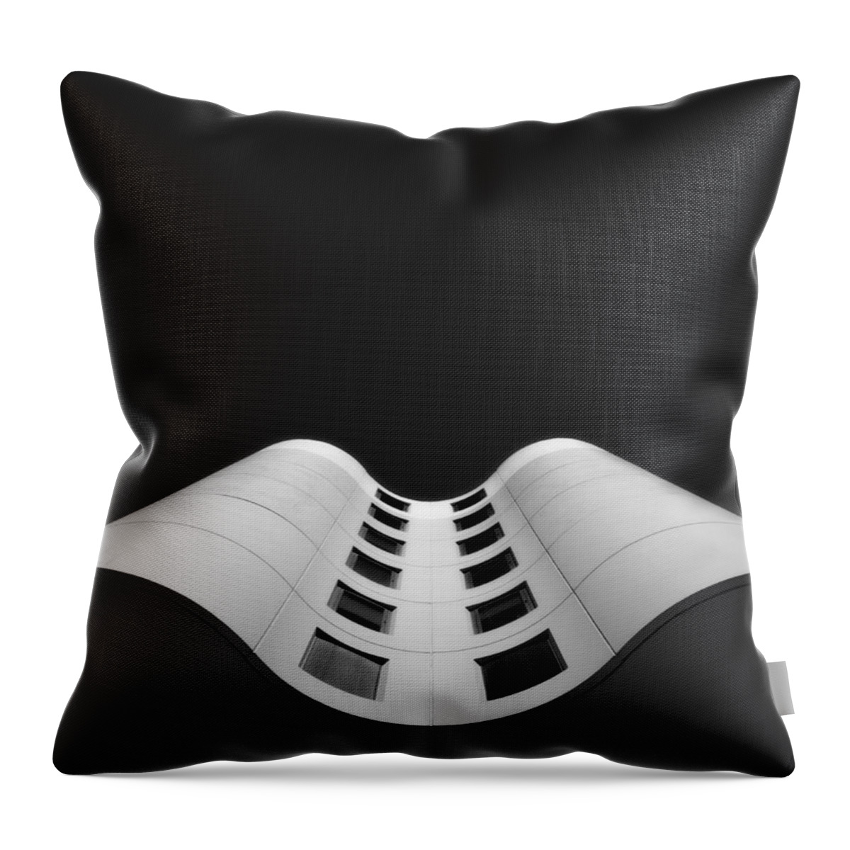 Architecture Photography Throw Pillow featuring the photograph Columbia St Marys Womens Hospital by Scott Norris