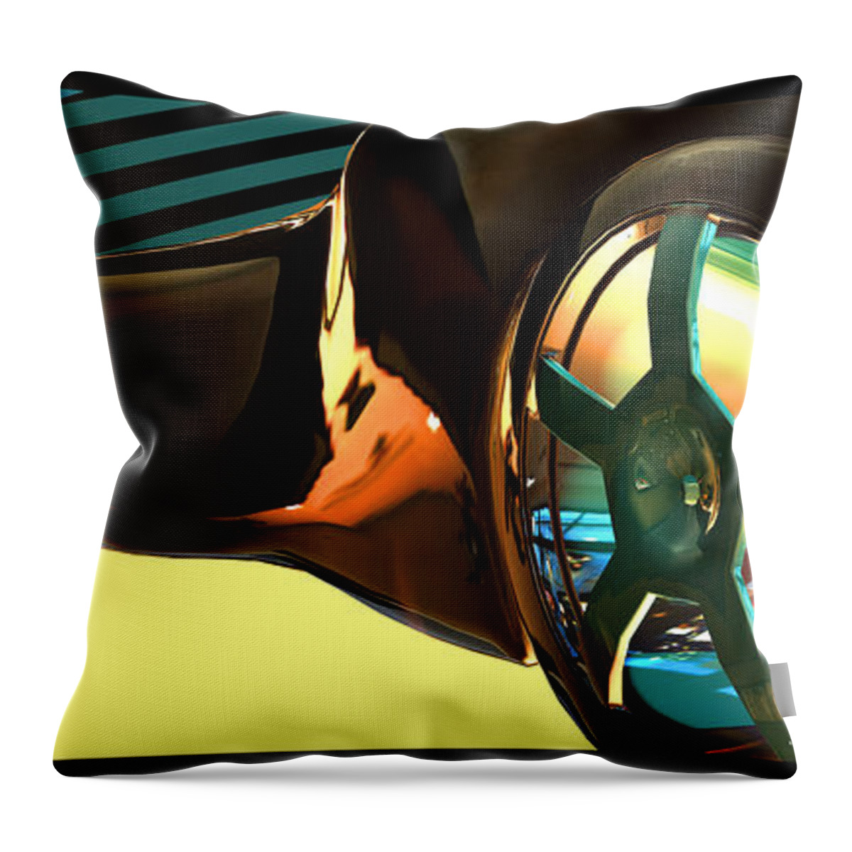 Car Throw Pillow featuring the digital art Concept Car 7 by Steven Lebron Langston