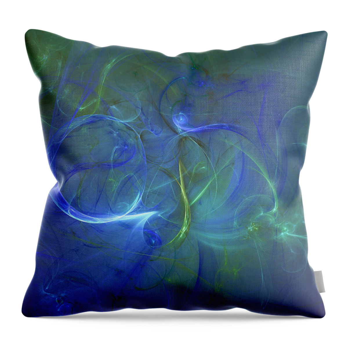 Art Throw Pillow featuring the digital art Concerning Female Beauty by Jeff Iverson
