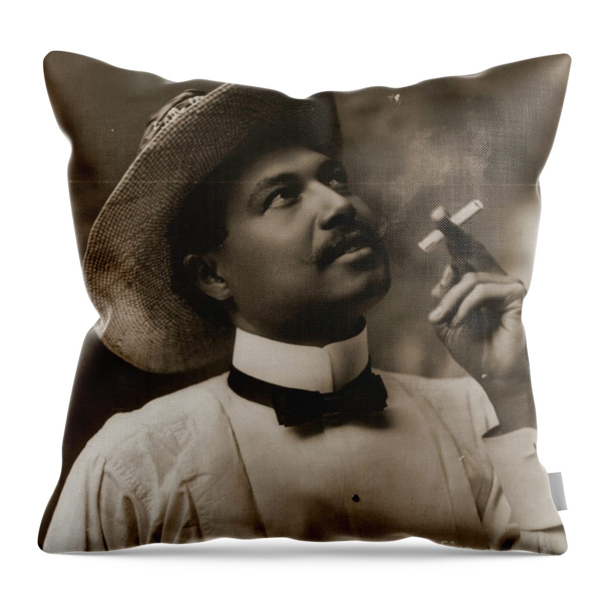 Connoisseur 1899 Throw Pillow featuring the photograph Connoisseur 1899 by Padre Art