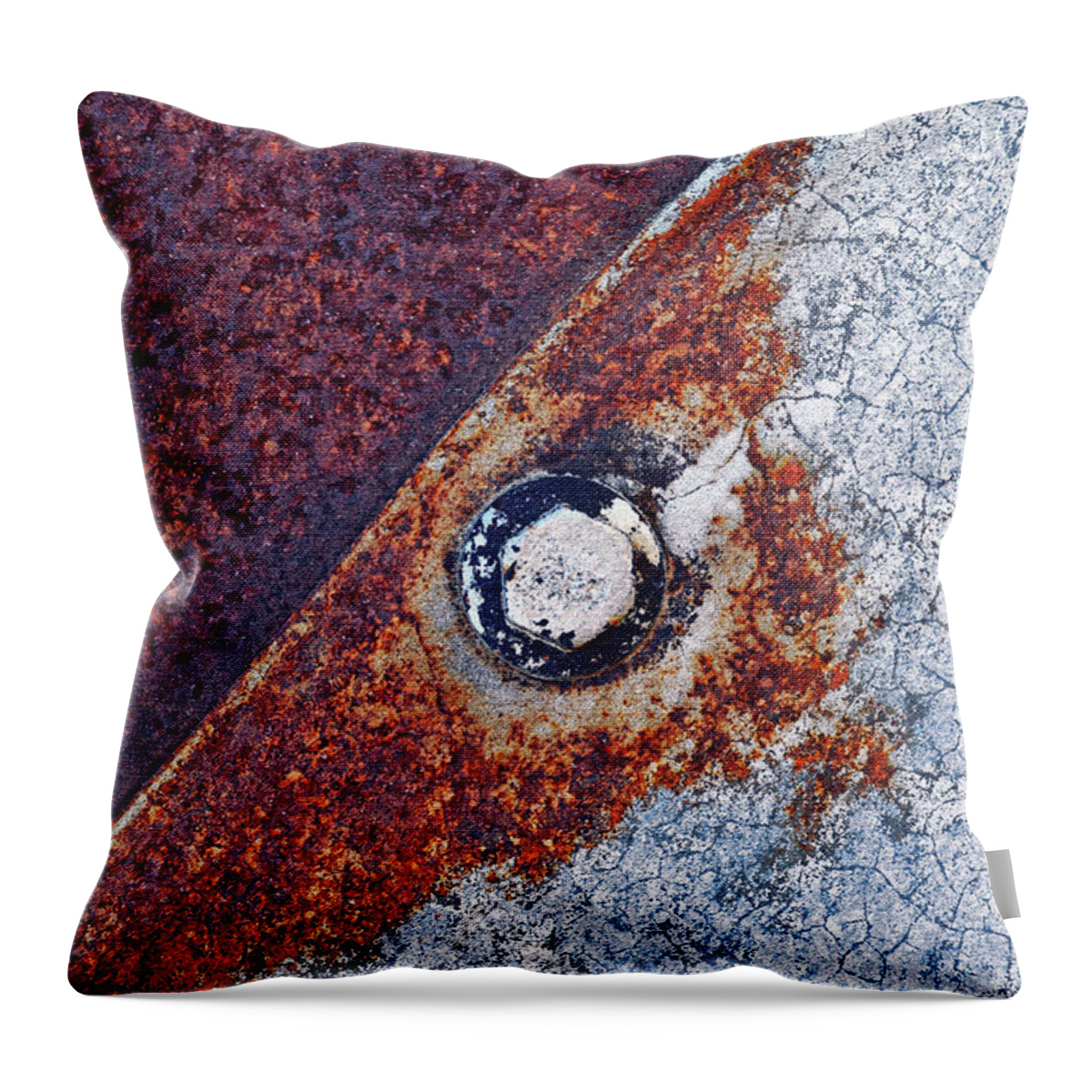 Contemporary Steel...two Throw Pillow featuring the photograph Contemporary Steel...two by Tom Druin