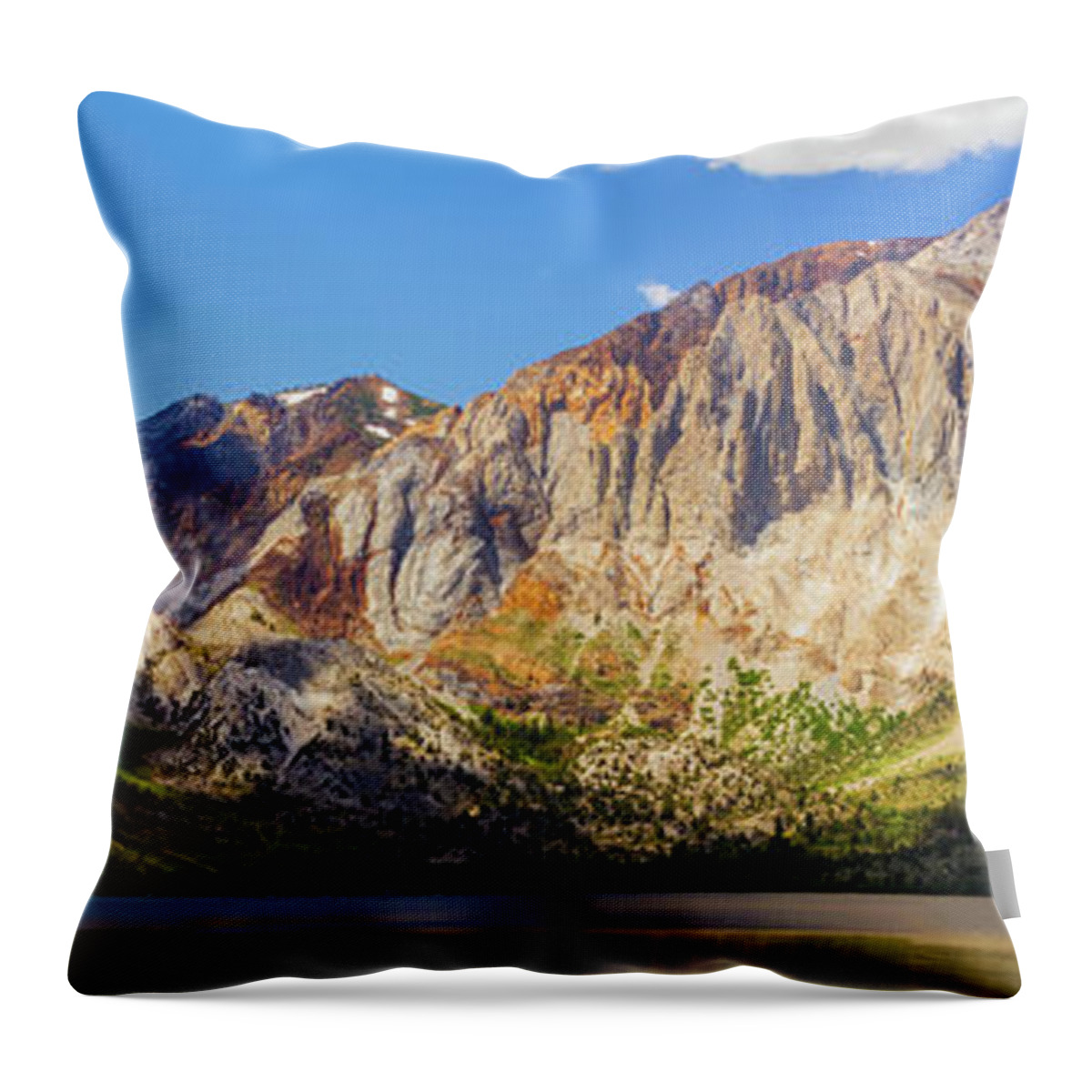 Mammoth Lakes Throw Pillow featuring the photograph Convict Lake - Mammoth Lakes, California by Bryant Coffey