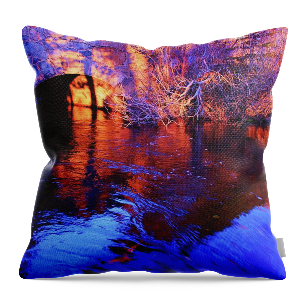 Sunrise Throw Pillow featuring the photograph Cool Runnings by Sean Sarsfield