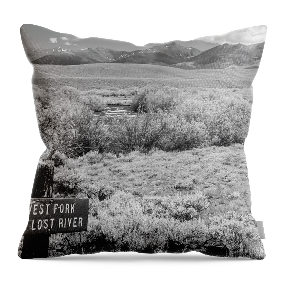 5dii Throw Pillow featuring the photograph Copper Basin by Mark Mille