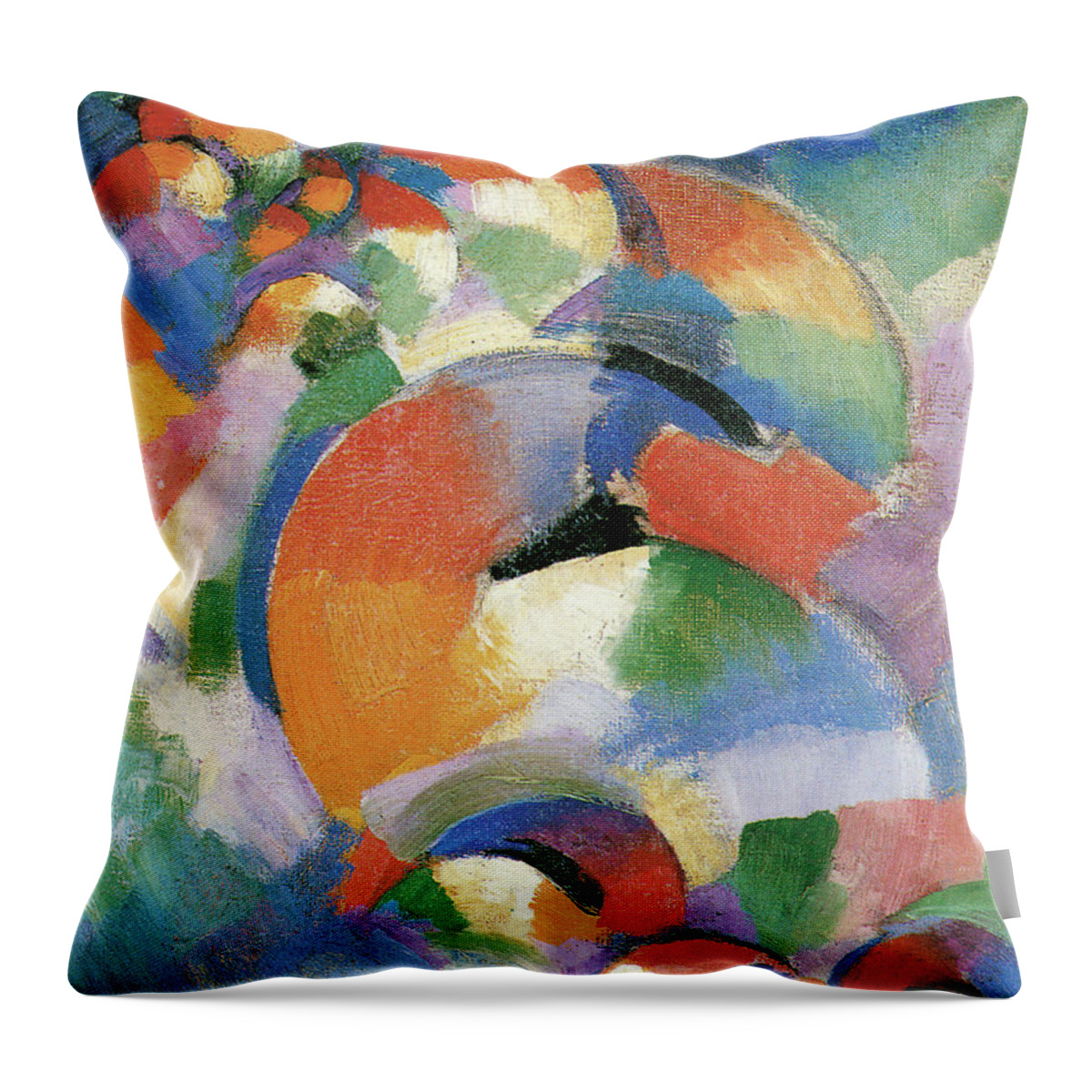 Cosmic Symphony Throw Pillow featuring the photograph Cosmic Symphony by Morgan Russell