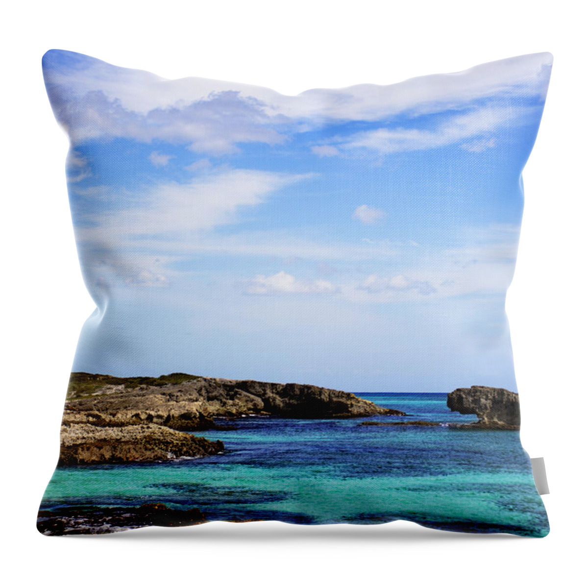 Cozumel Mexico Throw Pillow featuring the photograph Cozumel Mexico by Marlo Horne