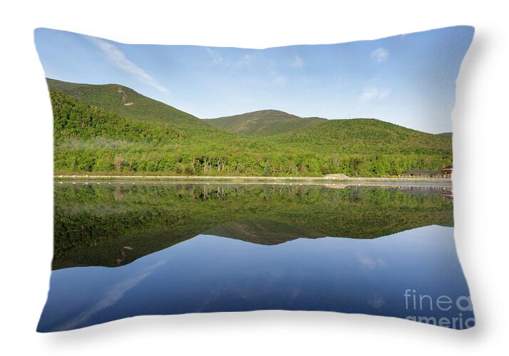 Crawford Notch Throw Pillow featuring the photograph Crawford Train Depot - White Mountains, New Hampshire by Erin Paul Donovan