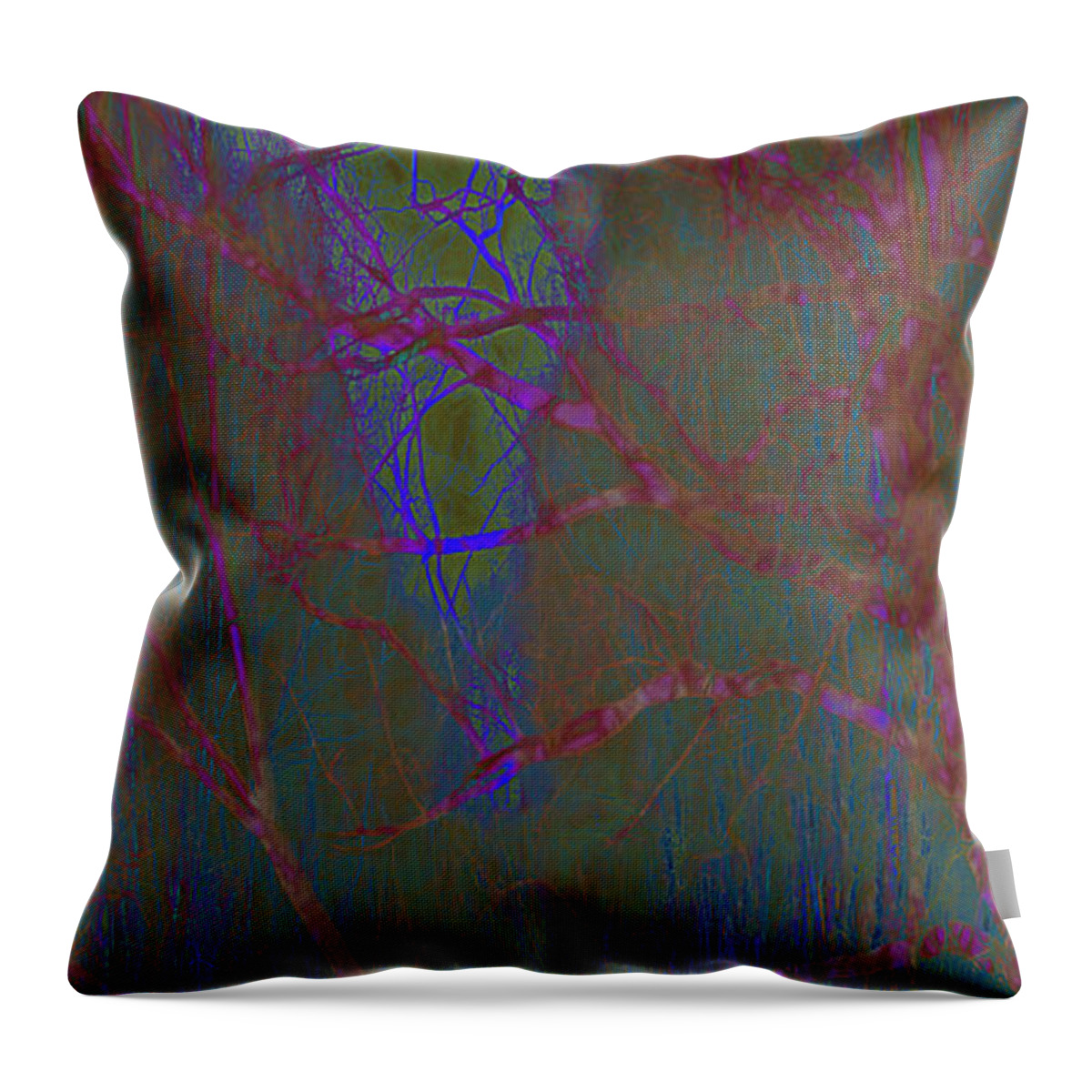 Artistic Throw Pillow featuring the photograph Creek artistic #f5 by Leif Sohlman