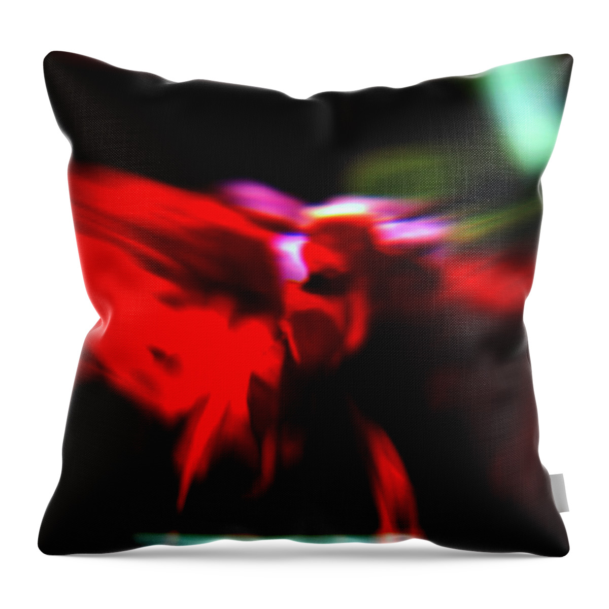 Abstract Throw Pillow featuring the photograph Dancing Angels by Scott Wyatt