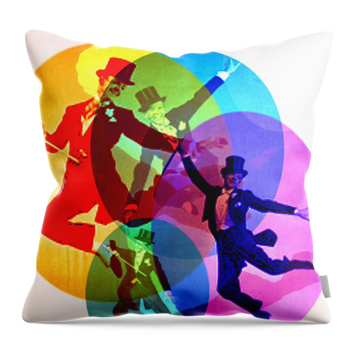 Dancing On Air Throw Pillow featuring the digital art Dancing on Air by Seth Weaver