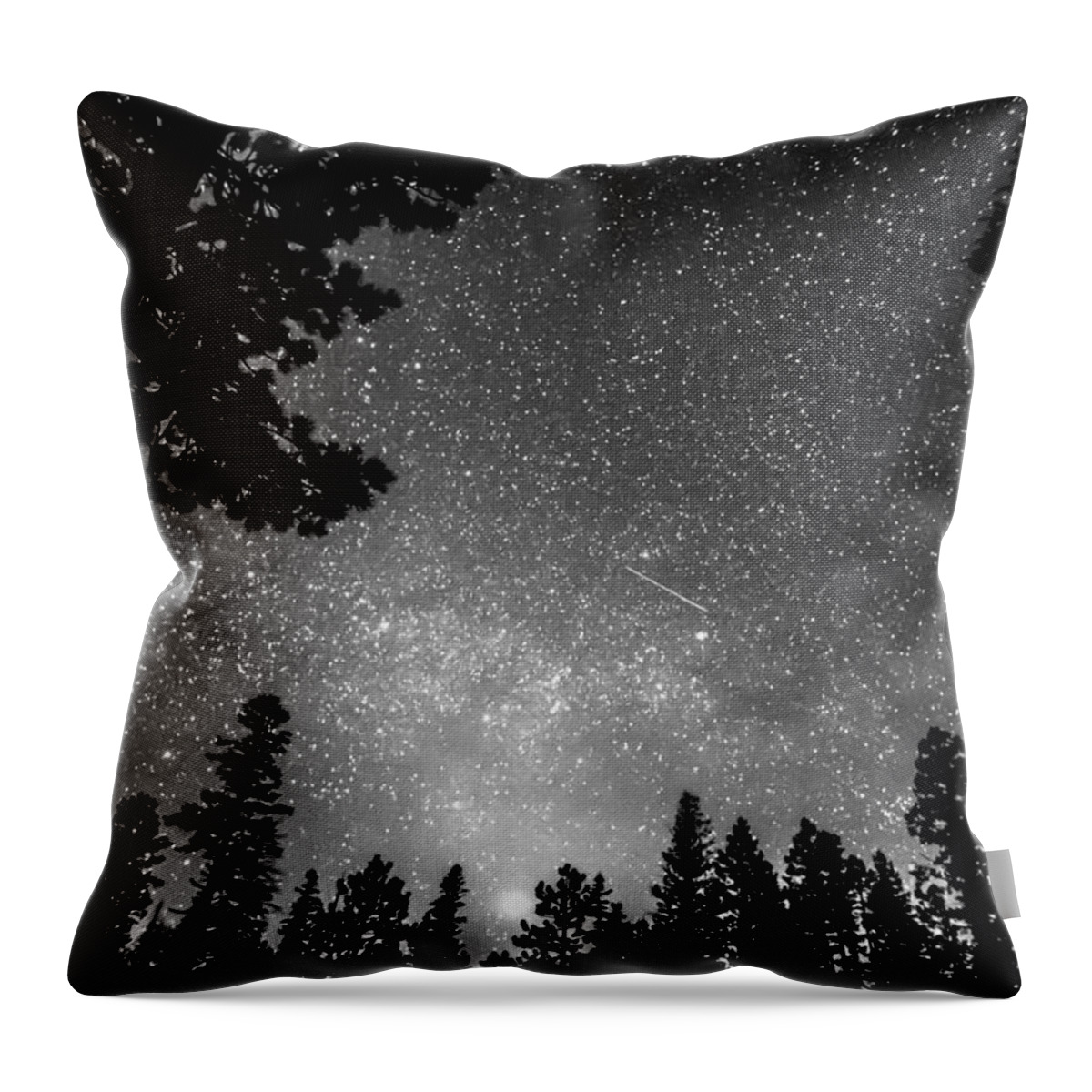 Sky Throw Pillow featuring the photograph Dark Stellar Universe by James BO Insogna