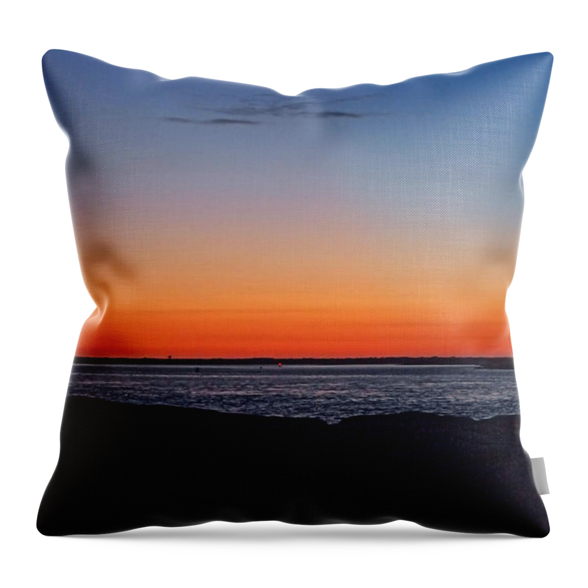 Sunrise Throw Pillow featuring the photograph Days Pre Dawn by Newwwman