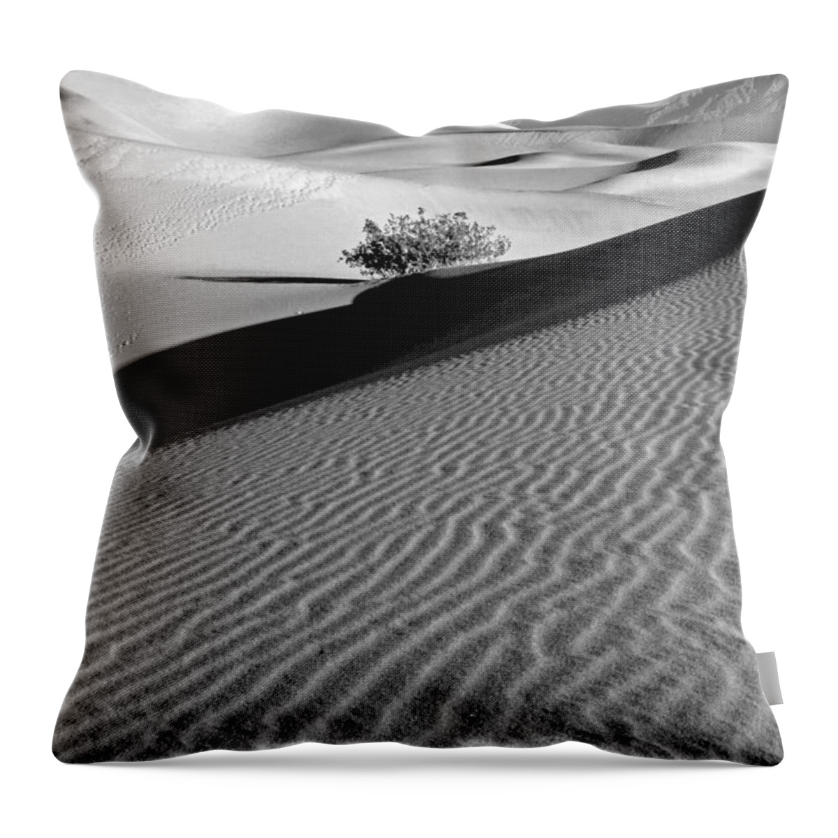Desert Throw Pillow featuring the photograph Death Valley by Lusi Morhayim