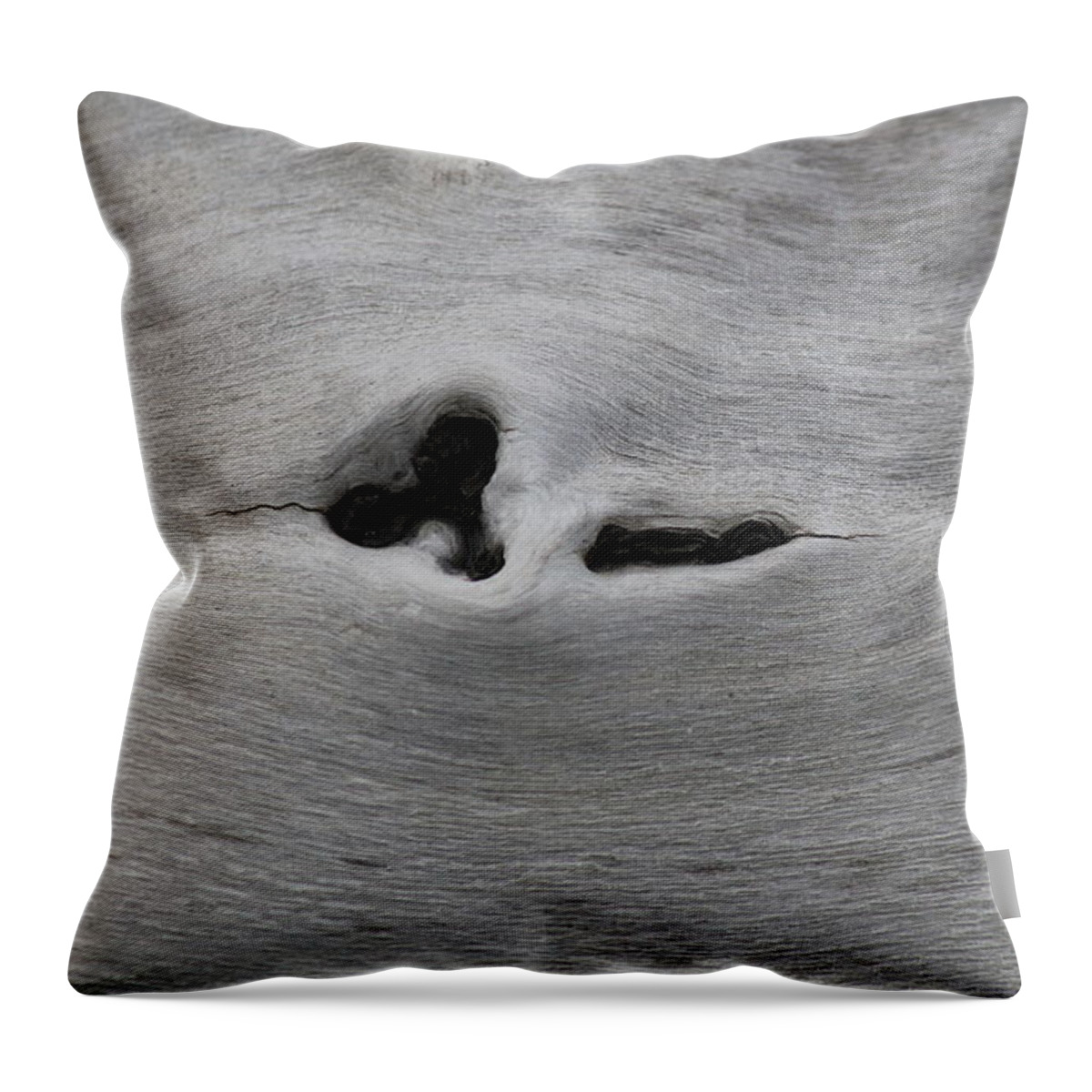 Tidal Throw Pillow featuring the photograph Decomposition II by Annekathrin Hansen
