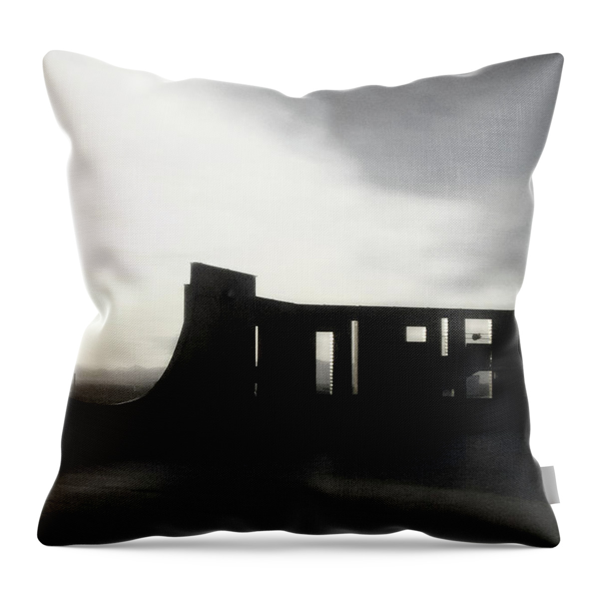 Denver Throw Pillow featuring the photograph Denver Art Museum Ponti 2 by Marilyn Hunt