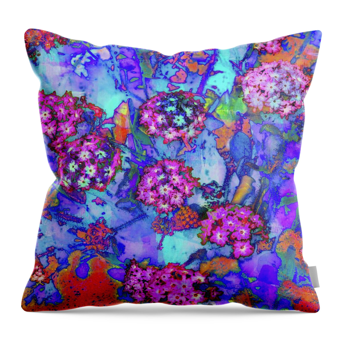 Art Throw Pillow featuring the photograph Desert Vibe Bloom by Michael Hope