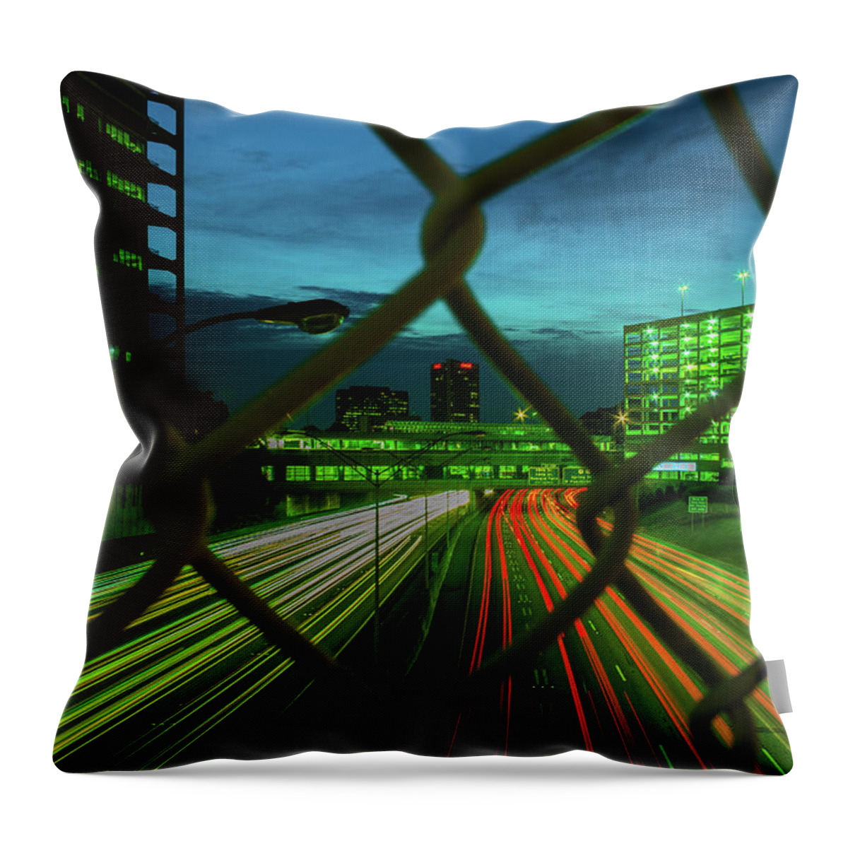 Atlanta Throw Pillow featuring the photograph Different is OK by Kenny Thomas