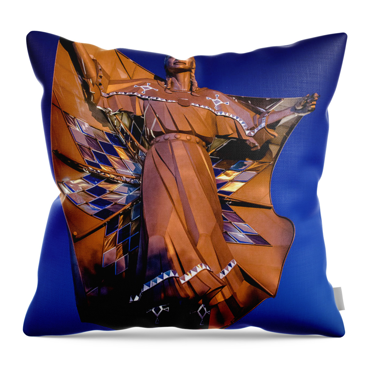 Dignity Throw Pillow featuring the photograph Dignity by Flowstate Photography
