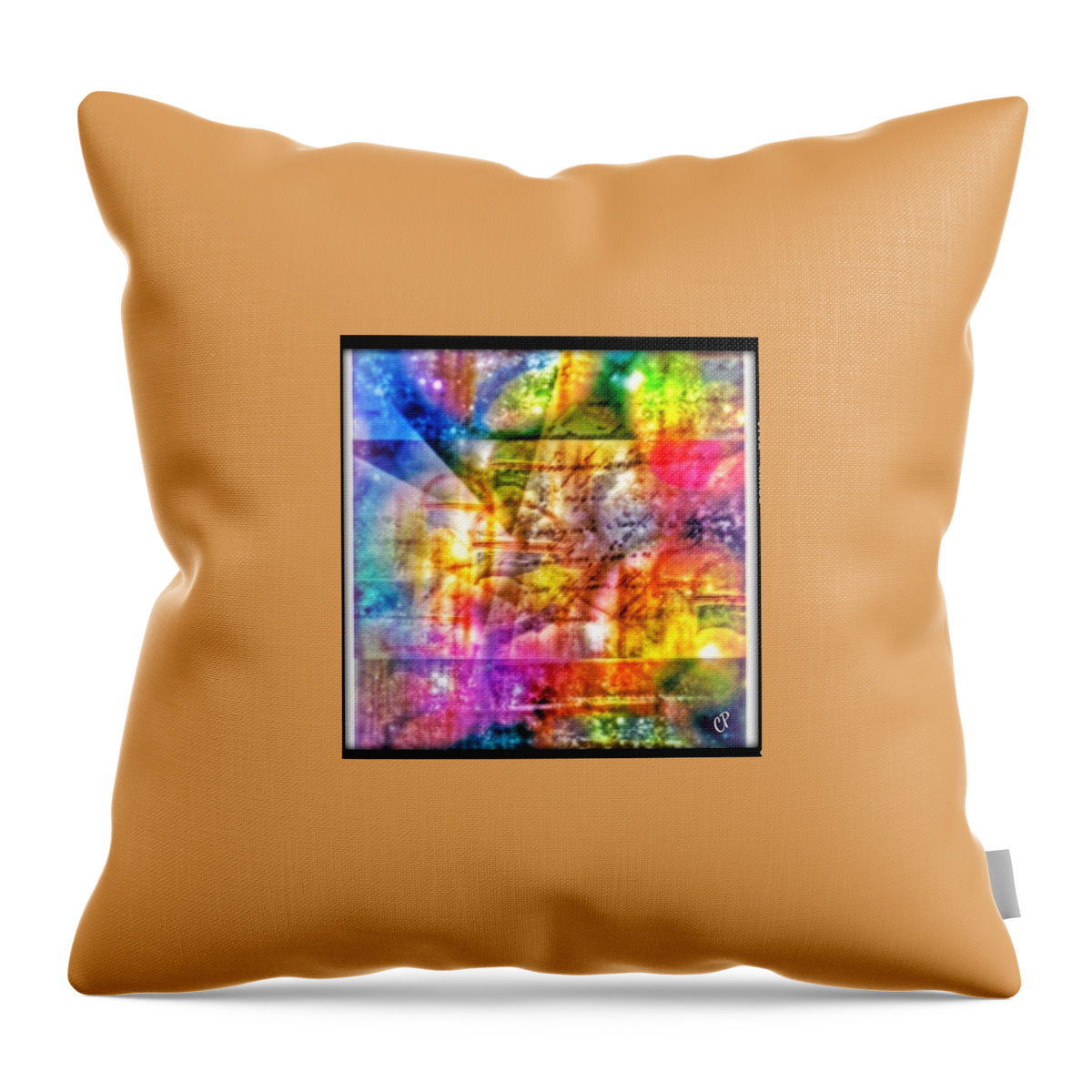Door Throw Pillow featuring the digital art Doorway to the Soul by Christine Paris