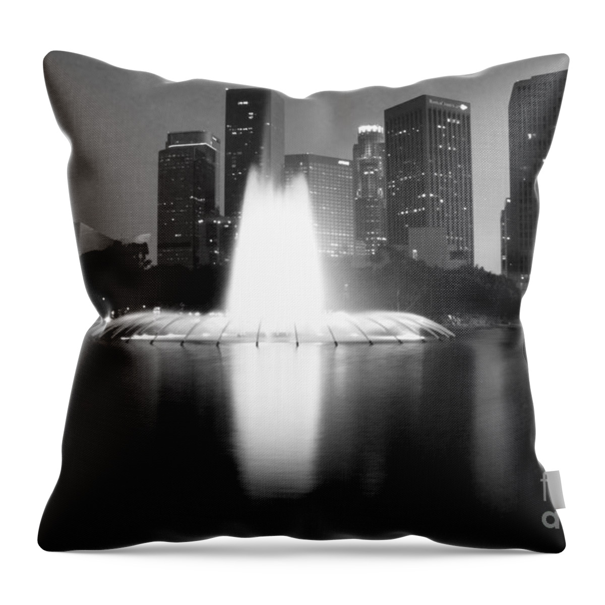 California Throw Pillow featuring the photograph Downtown Los Angeles 25 by Micah May