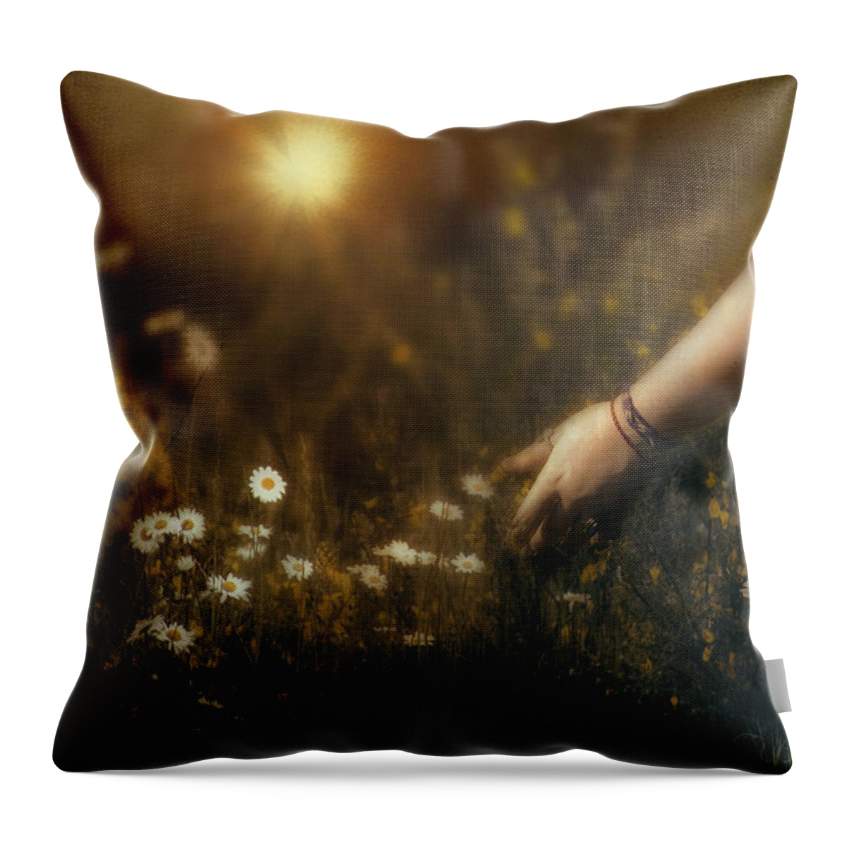  Throw Pillow featuring the photograph Dr. Chandra, will I dream by Cybele Moon