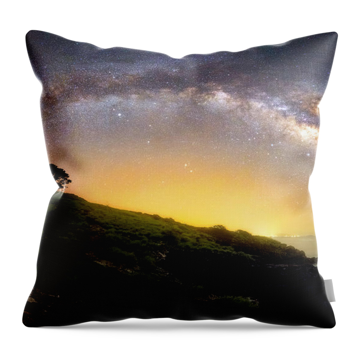  Throw Pillow featuring the photograph Dream Walk by Micah Roemmling