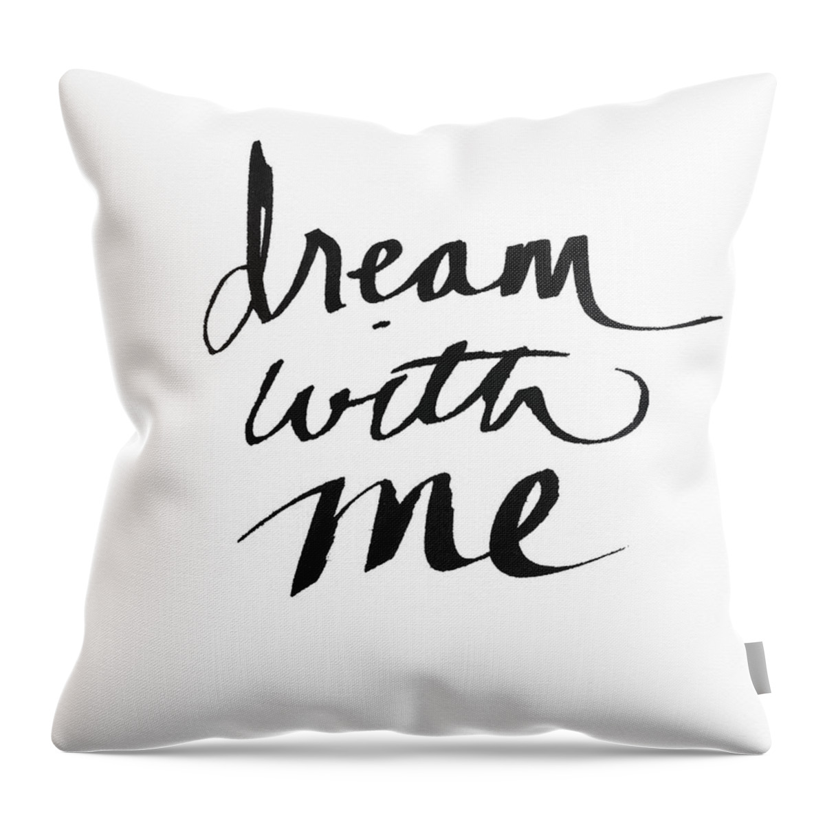 Dream Throw Pillow featuring the painting Dream With Me- Art by Linda Woods by Linda Woods