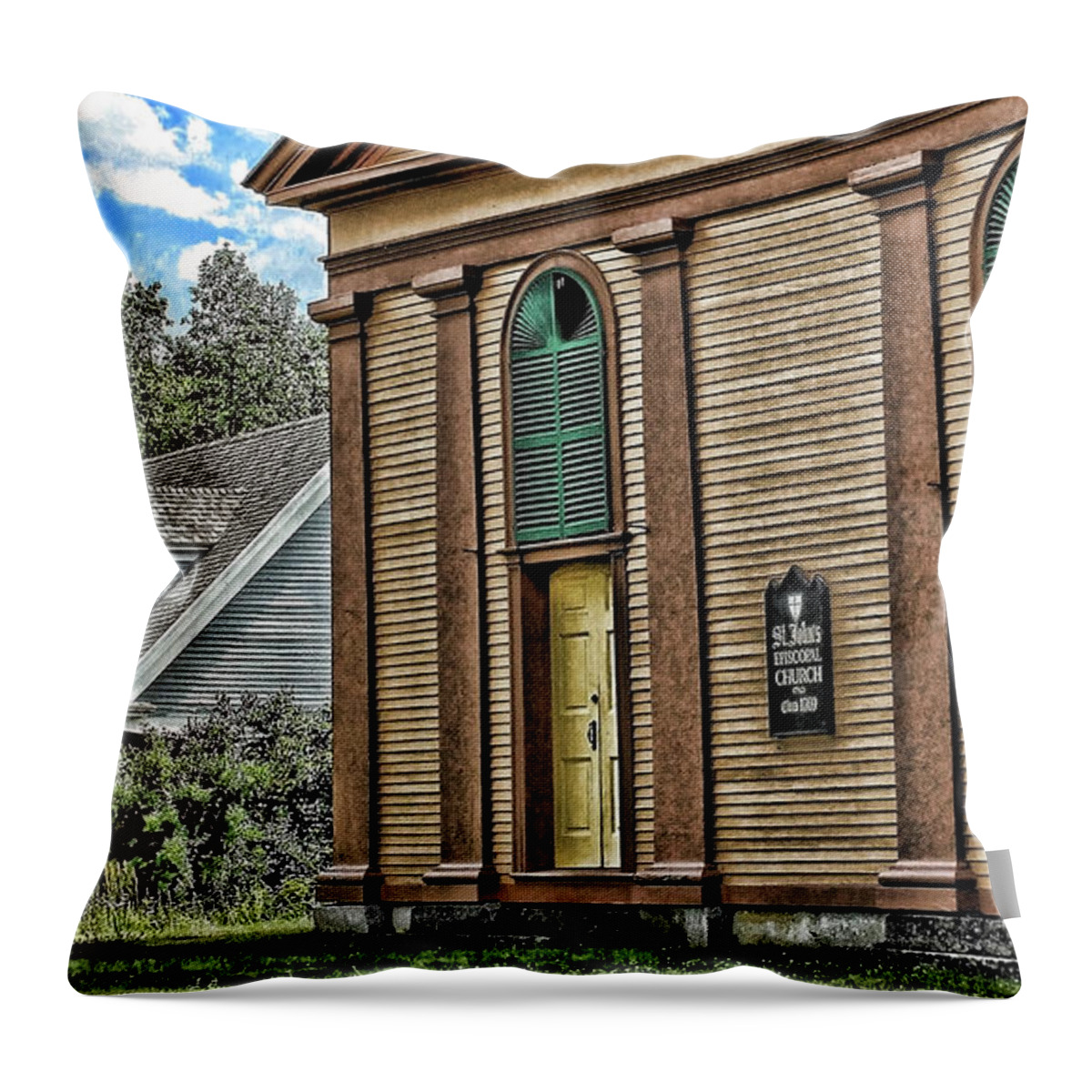 Maine Throw Pillow featuring the photograph Dresden by Laura Mace Rand