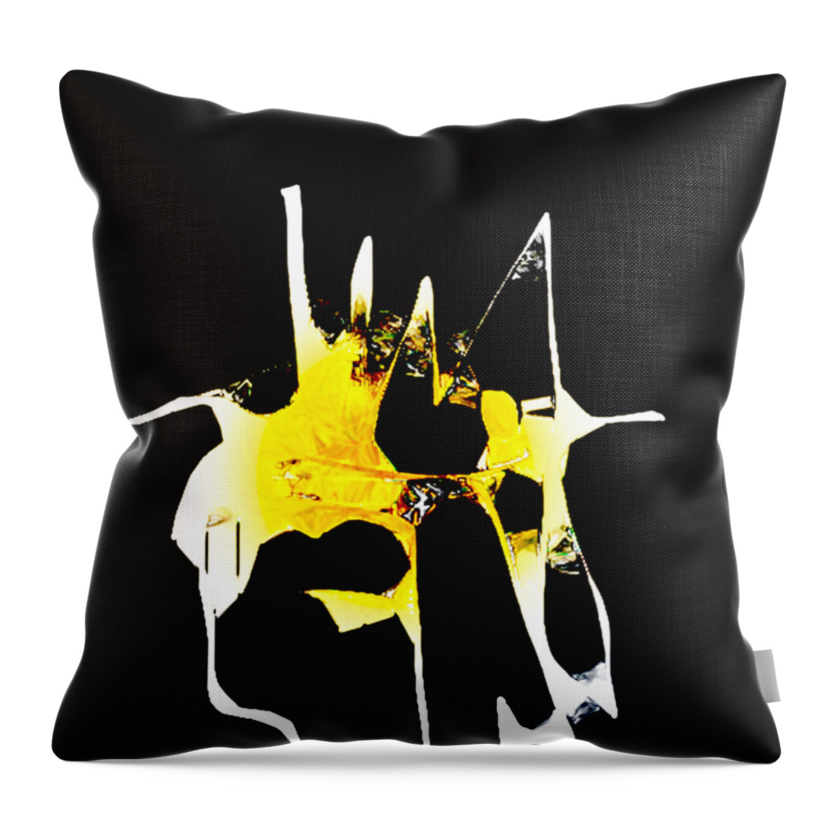 Fight Throw Pillow featuring the digital art Duel by Asok Mukhopadhyay