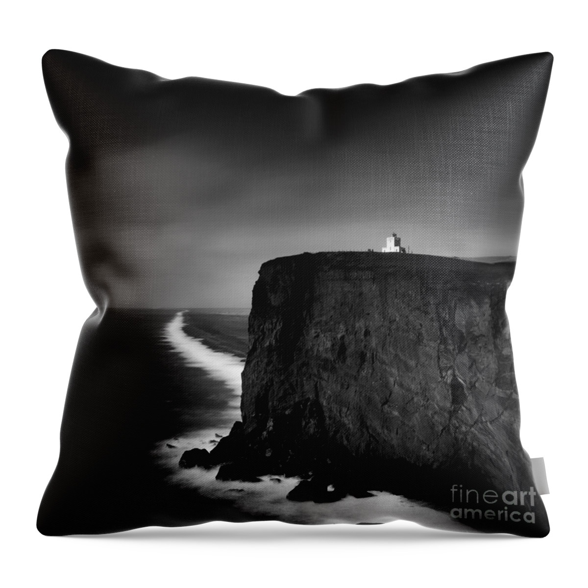 Iceland Throw Pillow featuring the photograph Dyrholaey 6 by Gunnar Orn Arnason