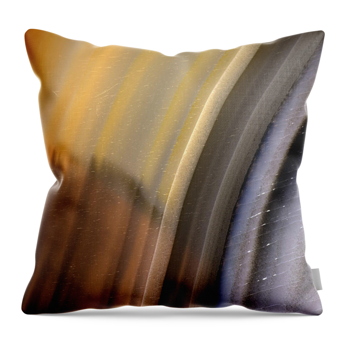 Macro Throw Pillow featuring the photograph Earth Portrait 004 by David Waldrop