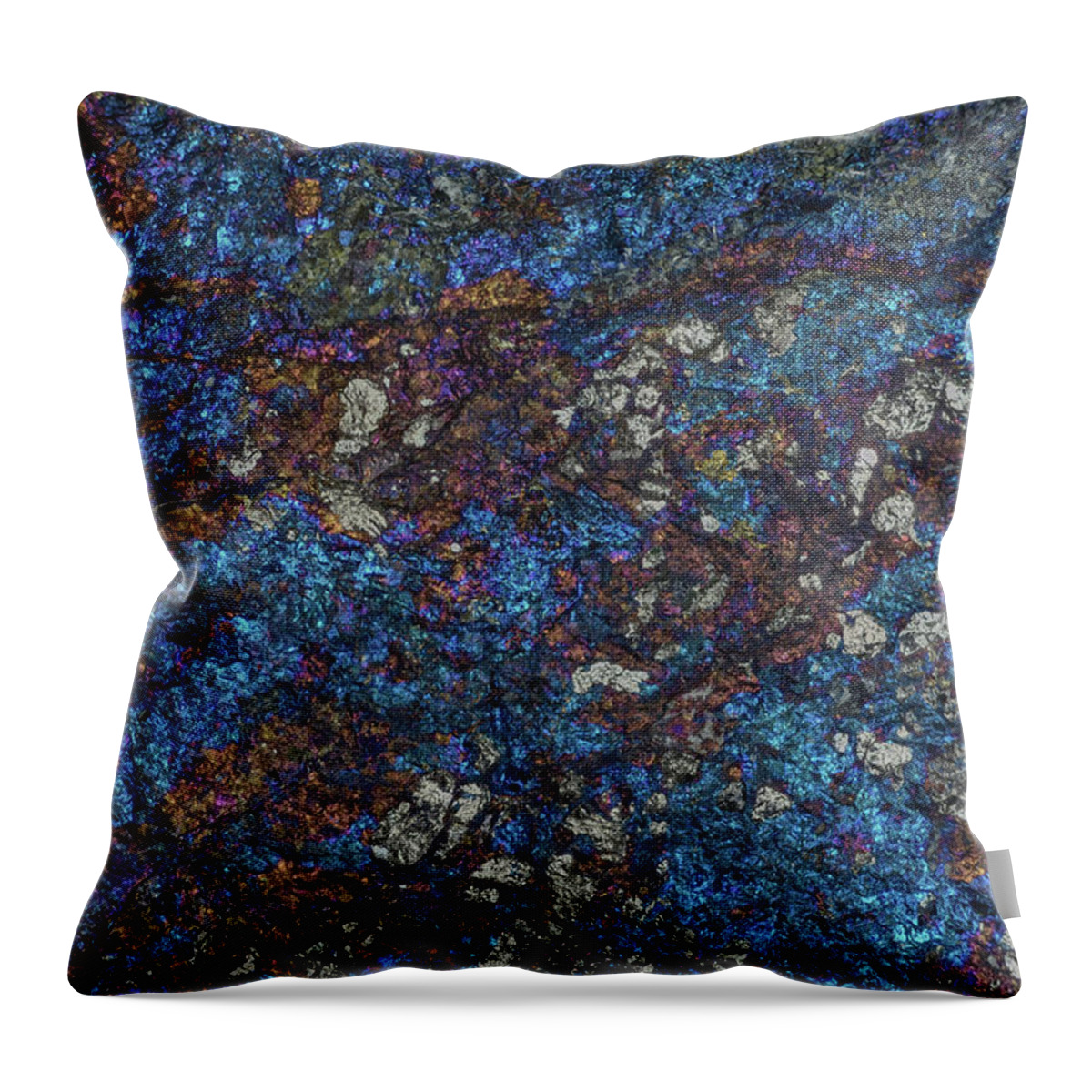 Rock Throw Pillow featuring the photograph Earth Portrait by David Waldrop