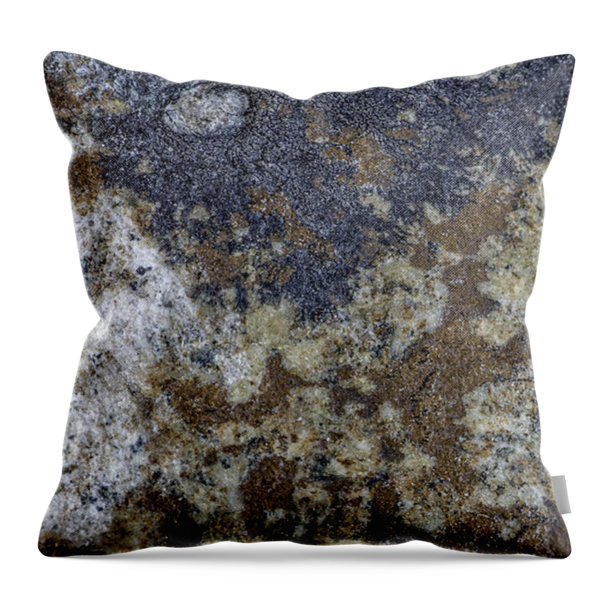 Macro Throw Pillow featuring the photograph Earth Portrait L8 by David Waldrop