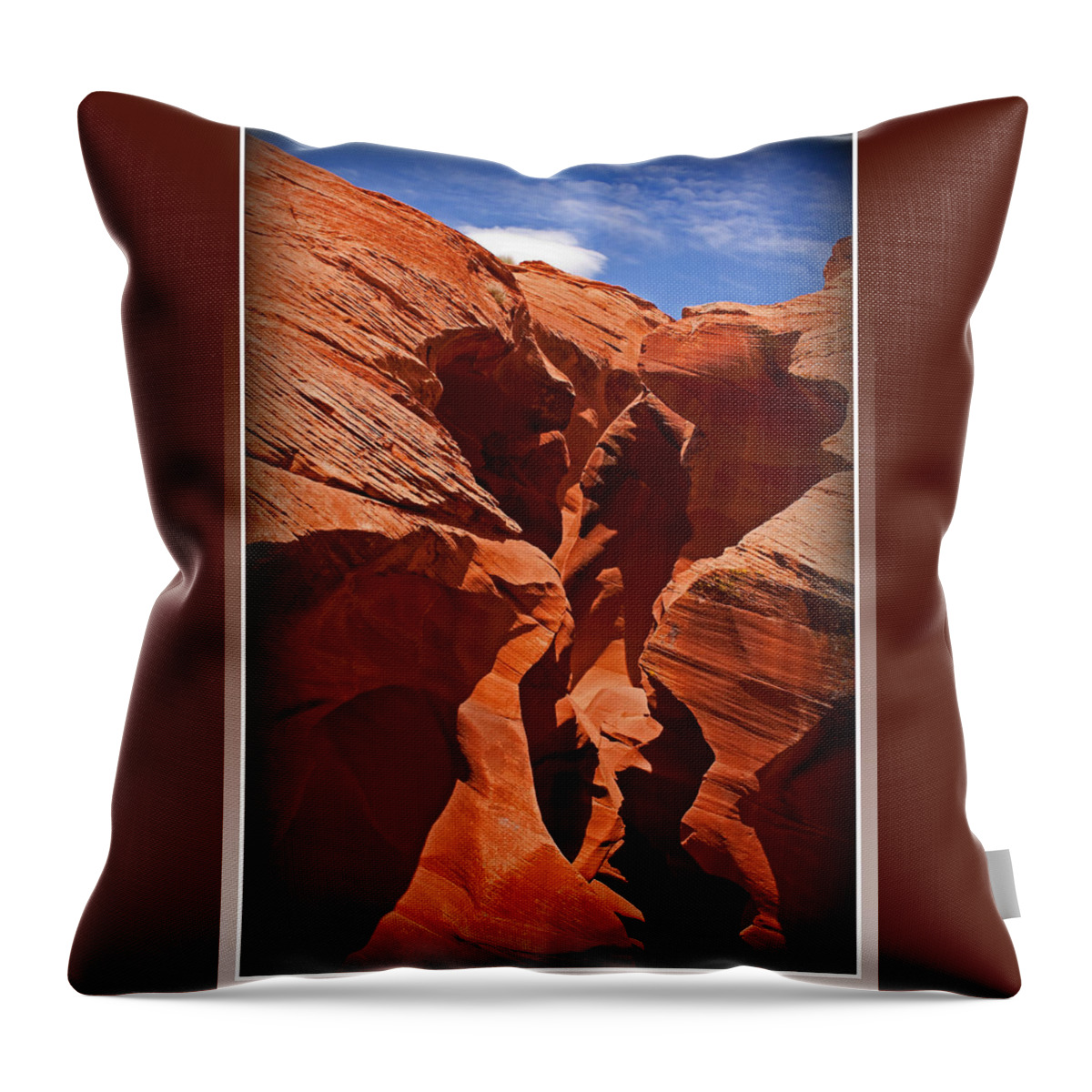 Antelope Throw Pillow featuring the photograph Earth's Erosion by Farol Tomson