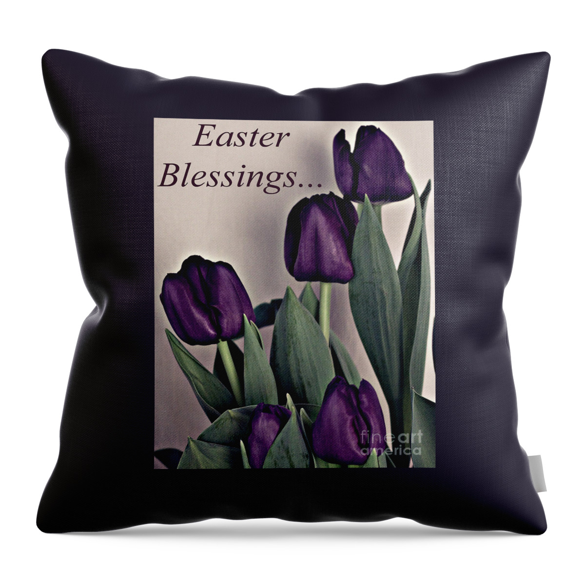 Easter Throw Pillow featuring the photograph Easter Blessings No.1 by Sherry Hallemeier