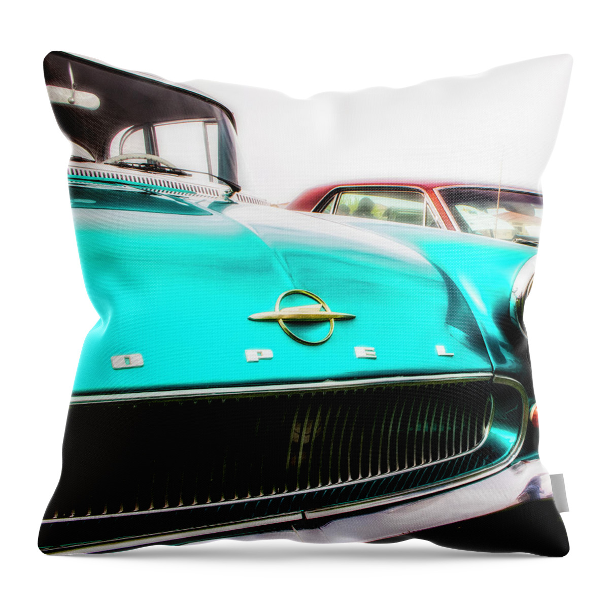 Cars Throw Pillow featuring the photograph El Kapitan by Mark David Gerson