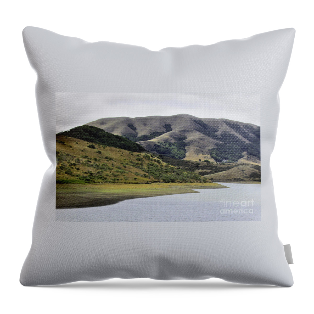 Landscape Throw Pillow featuring the photograph Elephant Hill by Joyce Creswell