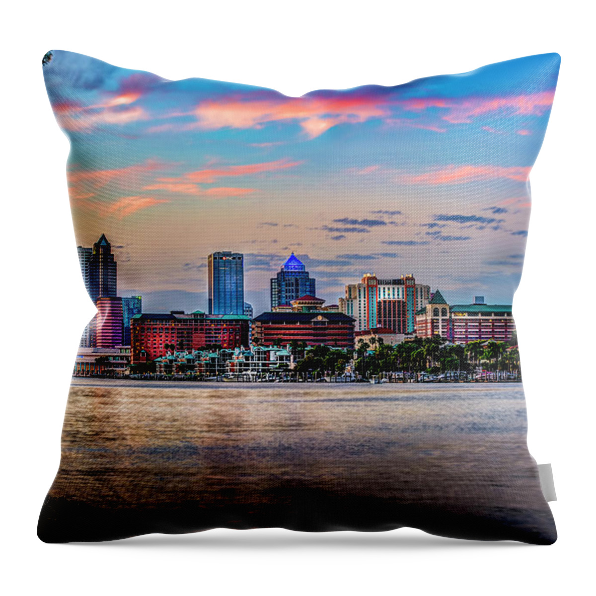 Florida Throw Pillow featuring the photograph Elite Living by Marvin Spates