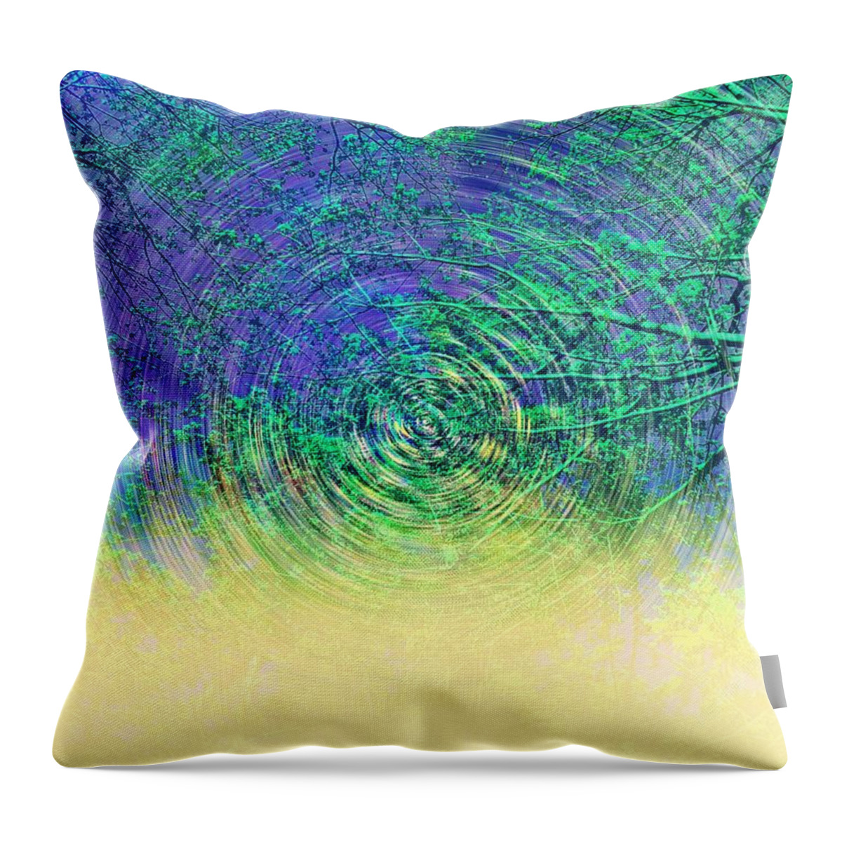 Night Throw Pillow featuring the photograph Encounter by Andy Rhodes