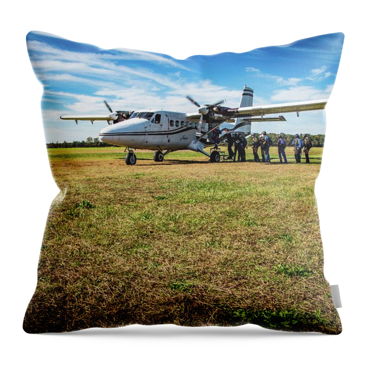 Super Otter Throw Pillow featuring the photograph Enter the Super Otter by Larkin's Balcony Photography
