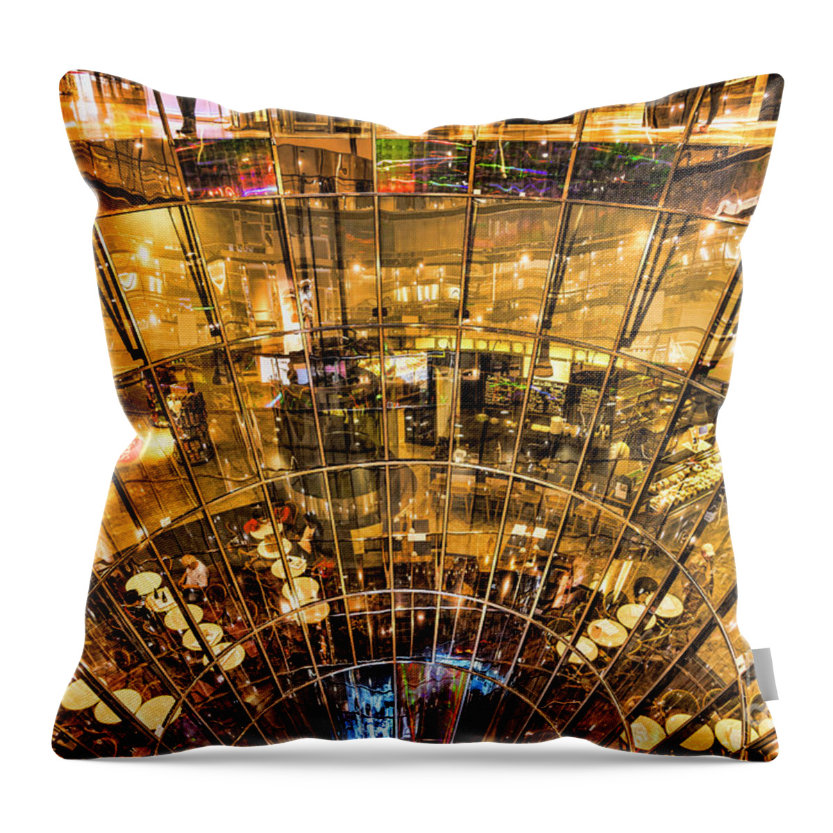 Amazing Throw Pillow featuring the photograph Entrancement by Brenda Kean