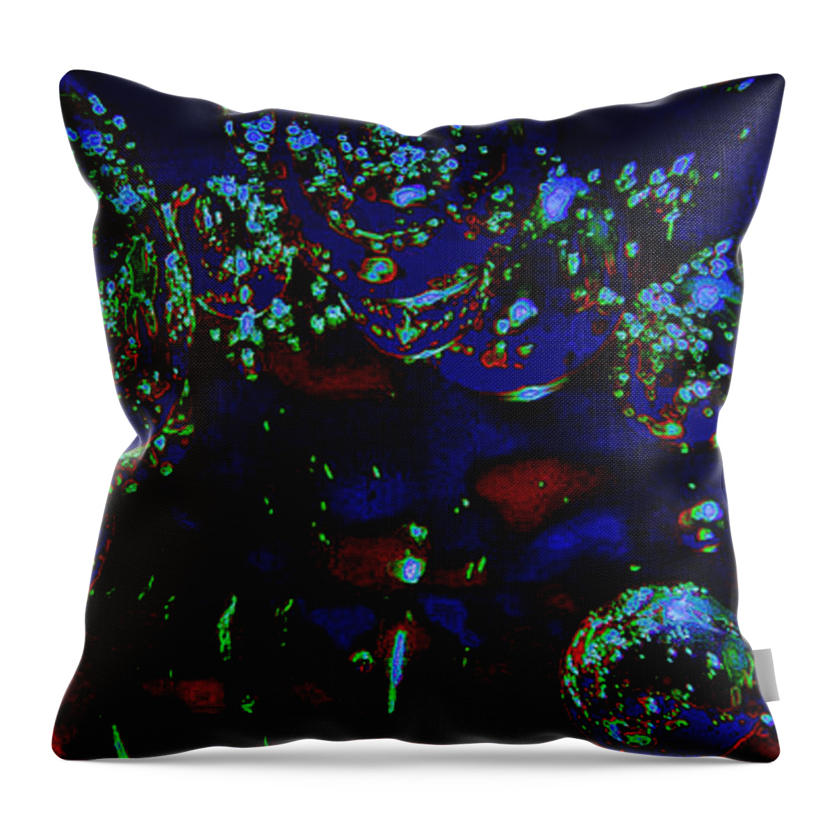 Escape From Waterworld Throw Pillow featuring the photograph Escape From Waterworld by James Stoshak