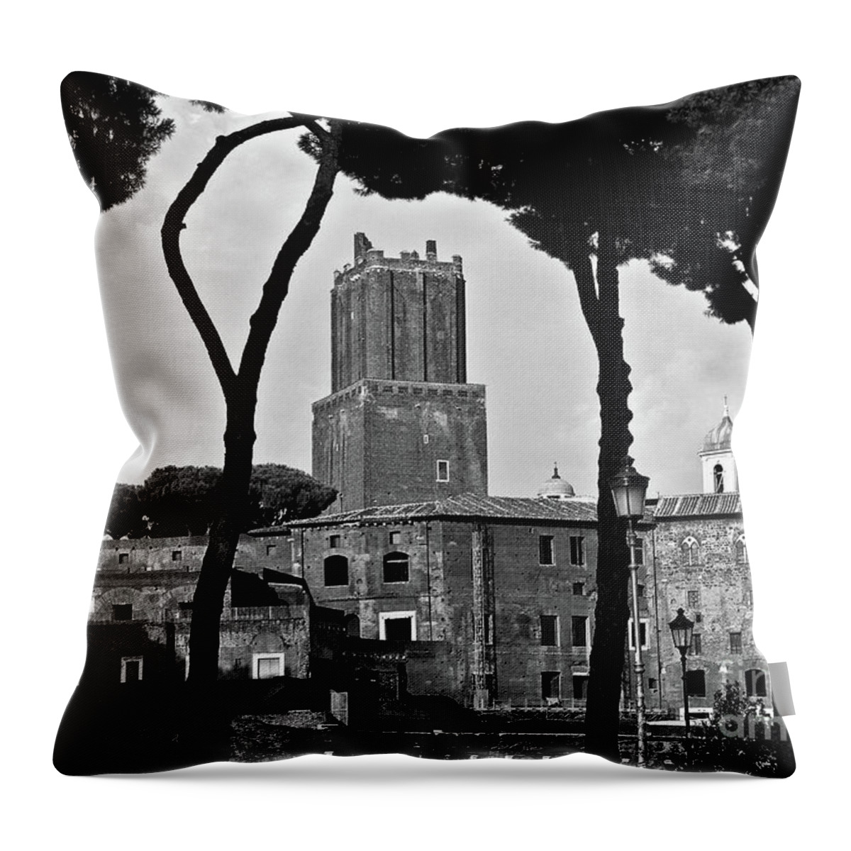 Italy Throw Pillow featuring the photograph Eternal City of Rome by Silva Wischeropp