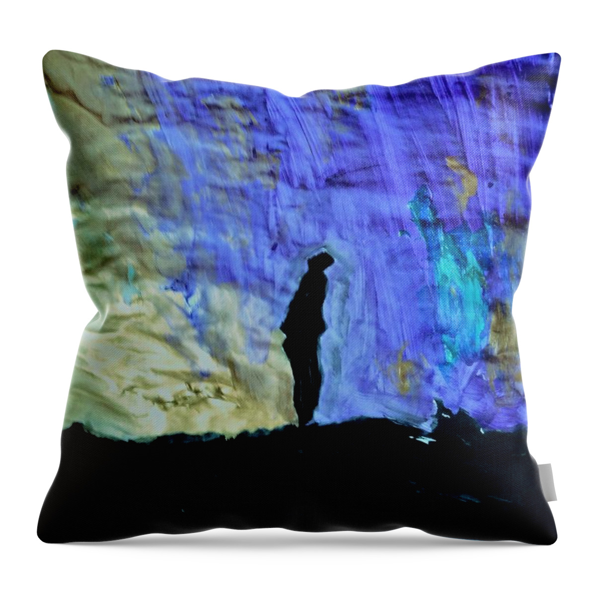 Eternity Throw Pillow featuring the painting E.t.e.r.n.i.t.y. by Love Art Wonders By God