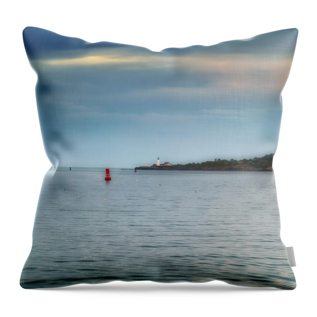 Architecture Throw Pillow featuring the photograph Evening Voyages by Richard Bean