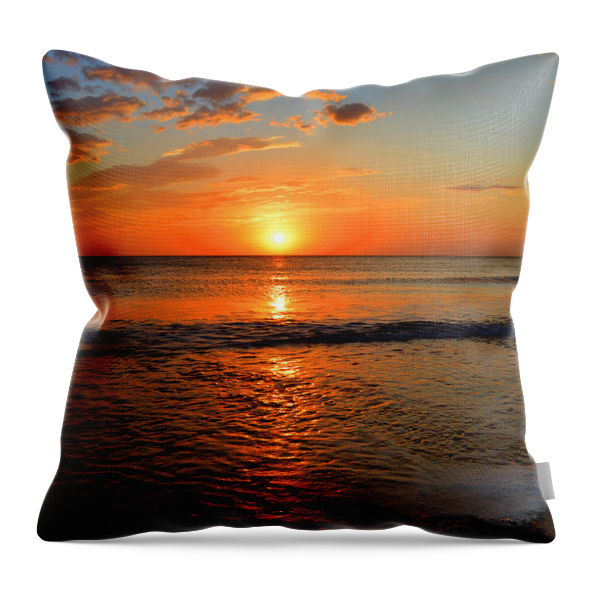 Ocean Throw Pillow featuring the photograph Exhale by Dianne Cowen Cape Cod Photography