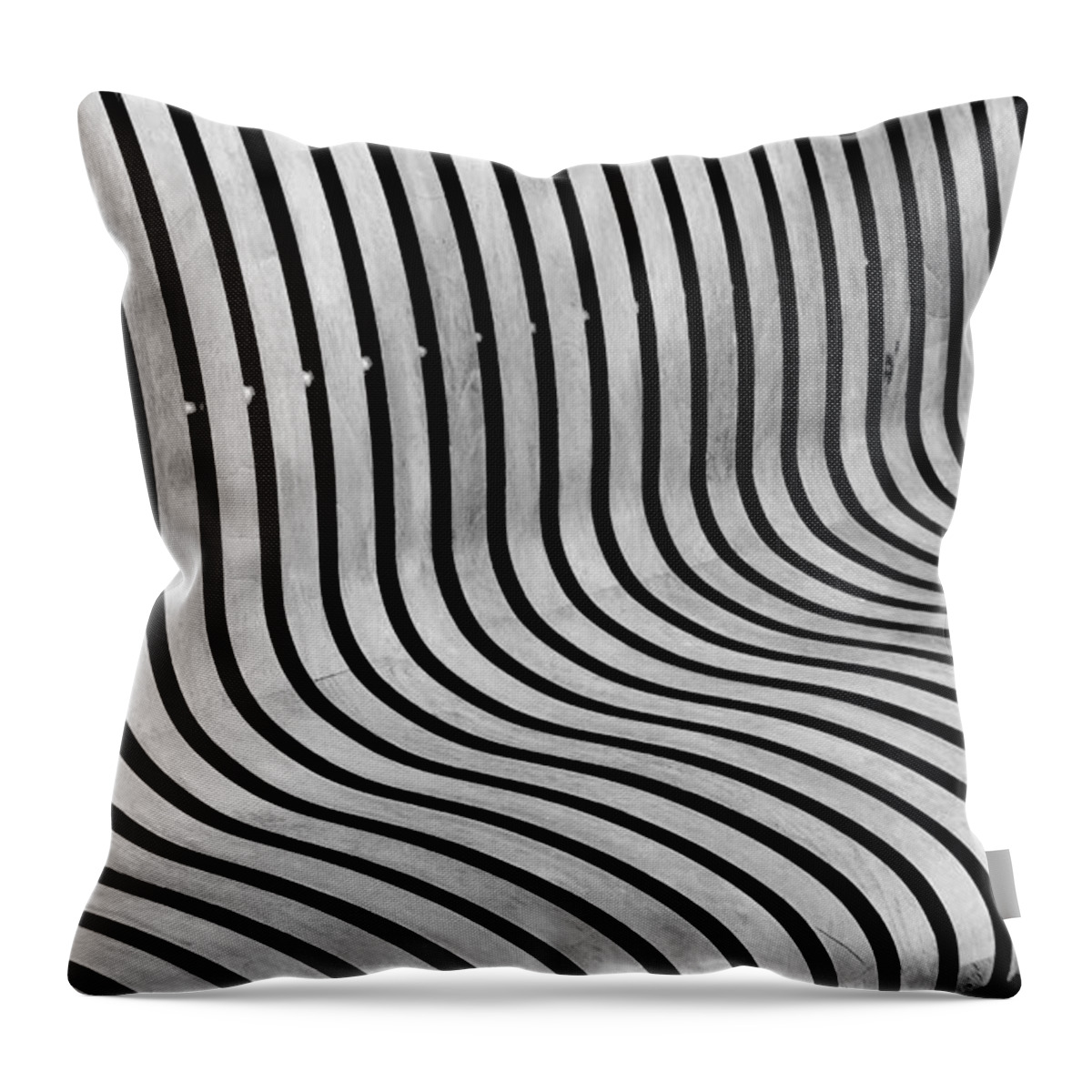 Llusion Throw Pillow featuring the photograph Eye Ride - Illusion by Deborah Crew-Johnson
