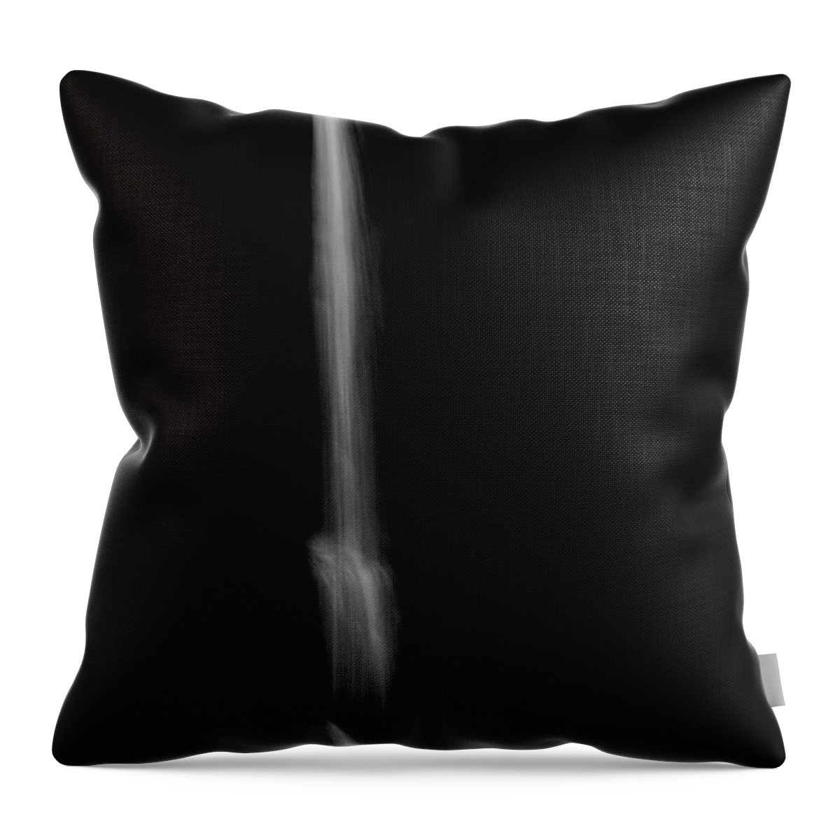 Waterfall Throw Pillow featuring the photograph Falling Into Eternity by Donna Blackhall