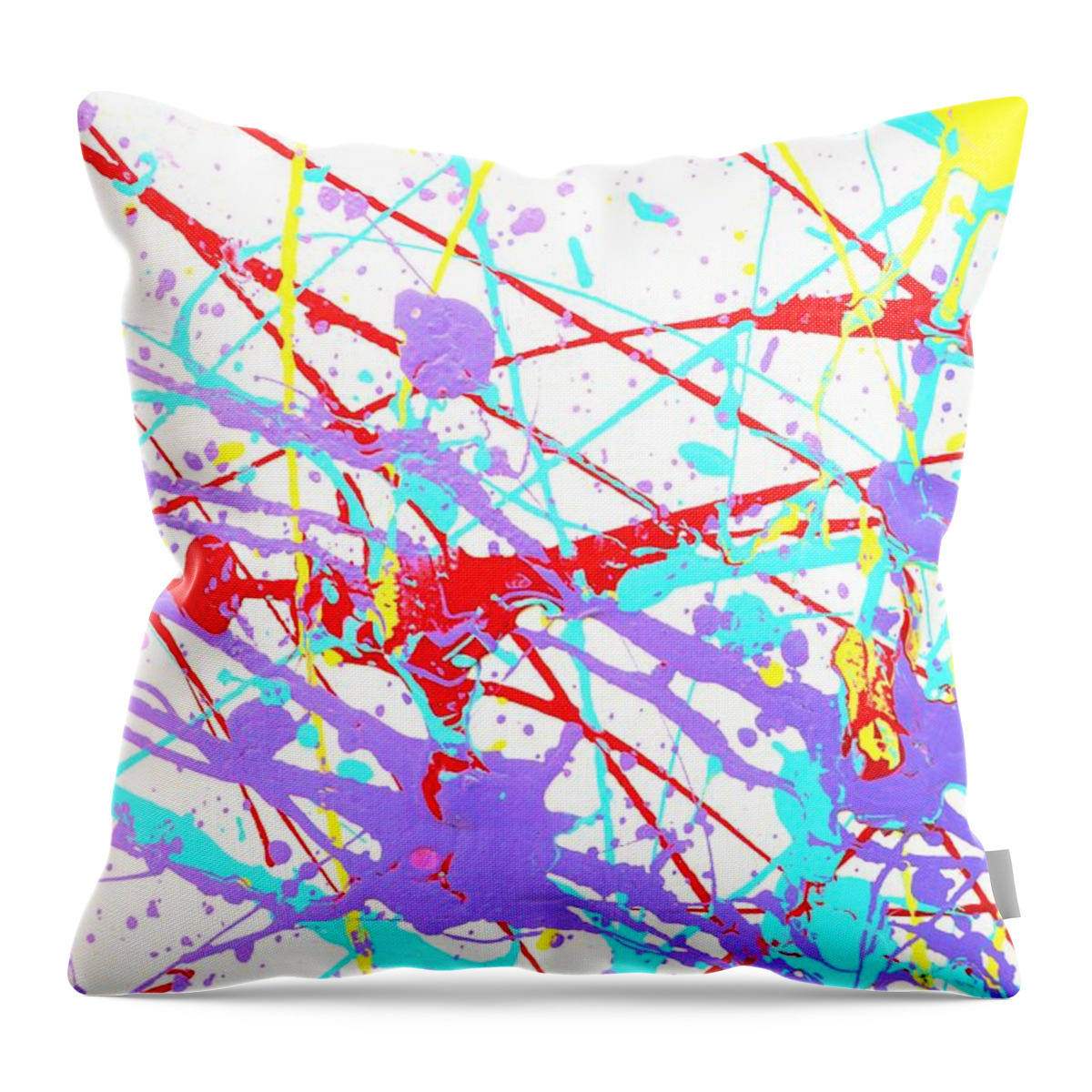 Fence Throw Pillow featuring the photograph Fence painting by Merle Grenz